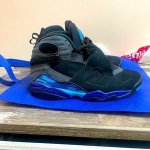 Air Jordan Retro 8 Aqua NEW worn once🔥🔥🔥